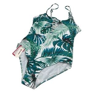 Pat Pat Leaf Print XL NWT swimsuit